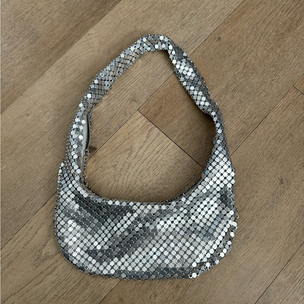 ZARA SILVER BAG